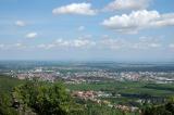 Ausblick - den Rhein hoch bis nach  Worms...